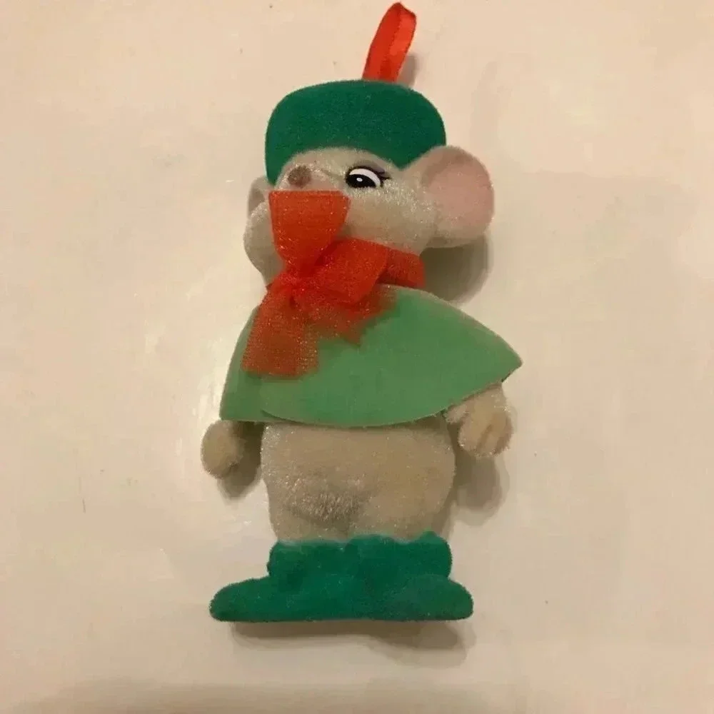 Disney The Rescuers Miss Bianca Flocked Ornament